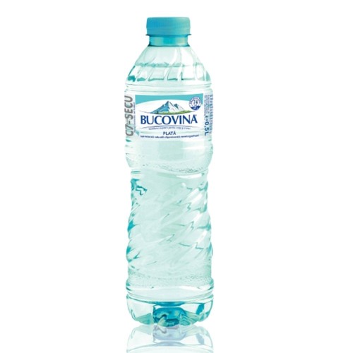 Apa minerala plata Bucovina, 0.5 l, 12 sticle/bax