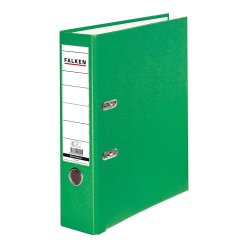 Biblioraft Falken plastifiat, 50 mm, verde deschis