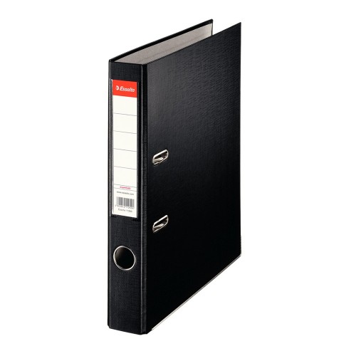 Biblioraft Esselte Economy, PP, A4, 50 mm, negru