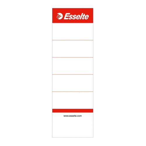 Etichete Esselte interschimbabile din carton, 75 mm, 10 buc/set