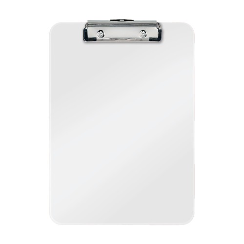 Clipboard Leitz WOW, simplu, PS, A4, 100 coli, alb