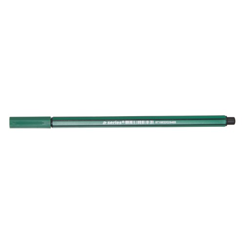 Fineliner A-series, corp hexagonal, 0.4 mm, verde