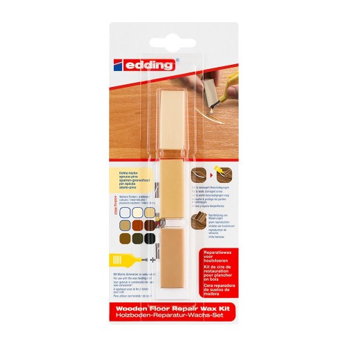 Kit Edding 8902, ceara pentru reparatii pardoseala, molid, blister