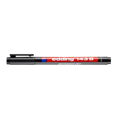 Marker permanent Edding 143 OHP, varf 3 mm, negru