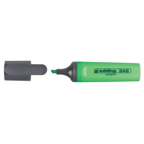 Textmarker Edding 345, varf 2-5 mm, verde