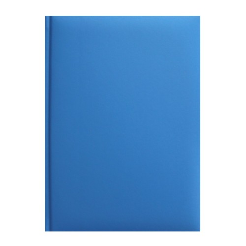 Agenda nedatata A5, hartie offset alb, coperta bleu