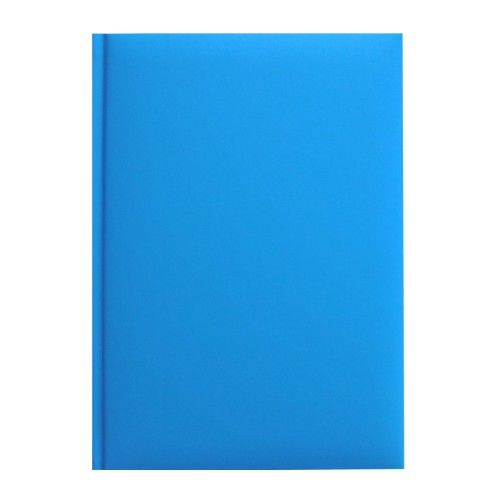 Agenda nedatata A5, hartie offset alb, coperta turquoise