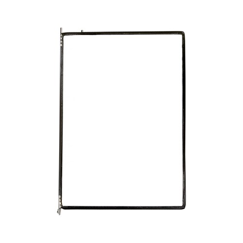 Display Tarifold, A4, antimicrobian, 5 bucati/set, negru