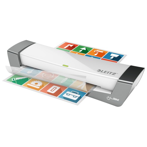 Laminator Leitz iLAM Office, A3, kit folii laminare inclus, alb