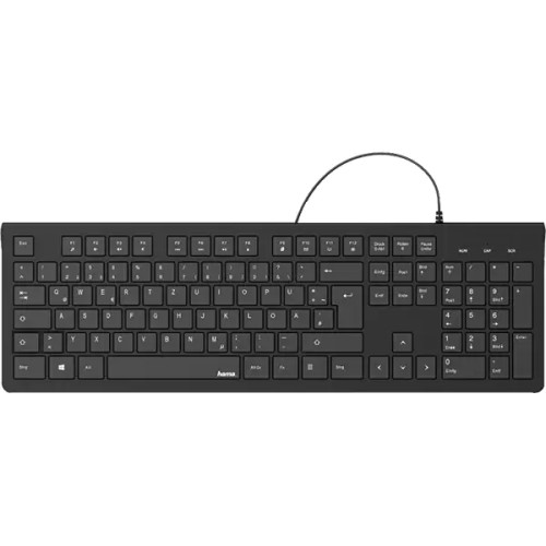 Tastatura cu fir HAMA, KC-200 USB, negru