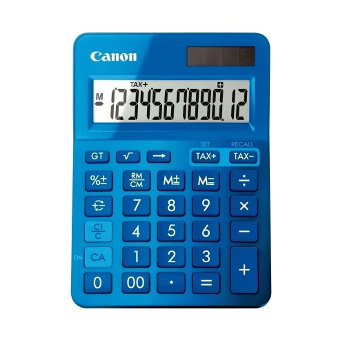 Calculator Canon LS123KBL, 12 digiti, albastru