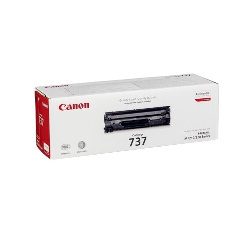 Toner original Canon CRG-737, 2400 pagini, negru