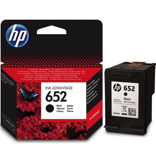 Cartus cerneala,  HP, Ink Advantage 652, F6V25AE, negru