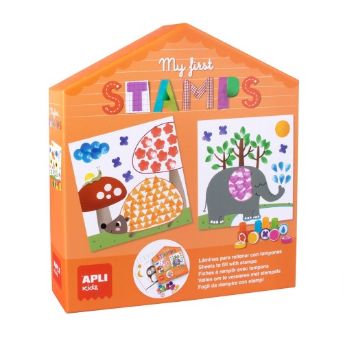 Joc creativ cu stampile, APLI, 10 stampile