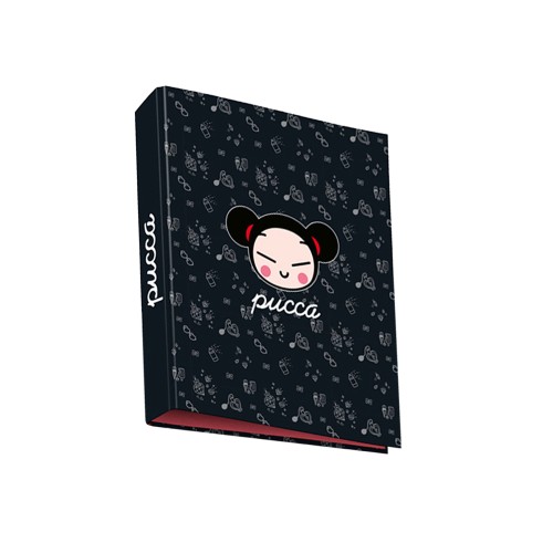 Caiet mecanic Pucca, A4, 4 inele