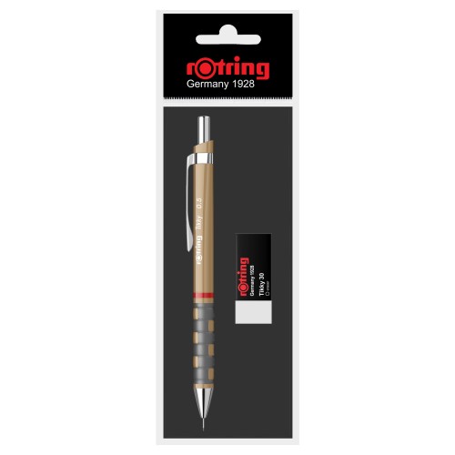 Set creion mecanic Rotring Tikky 0.5 mm + radiera, diverse culori