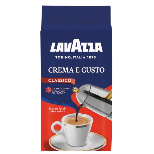 Cafea macinata Lavazza Crema e Gusto, 250g