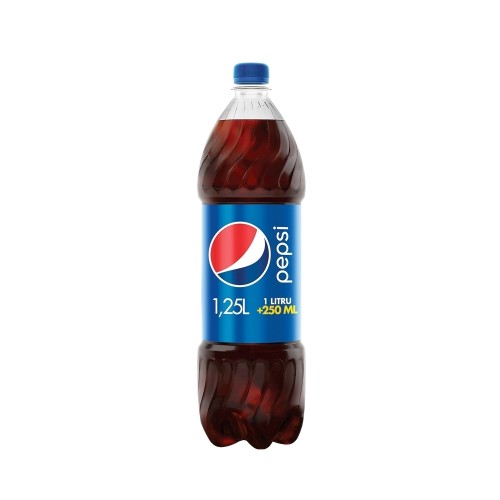 Bautura racoritoare carbogazoasa Pepsi, 1.25 l, 6 sticle/bax