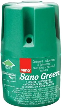 Odorizant wc bazin Sano Green, 150g