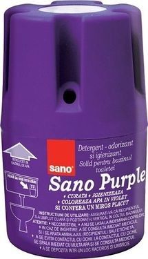 Odorizant wc bazin Sano Purple, 150g