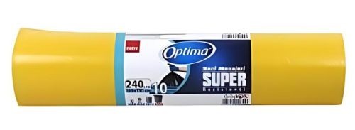 Saci menajeri super rezistenti Sano Optima, 240 l, galbeni