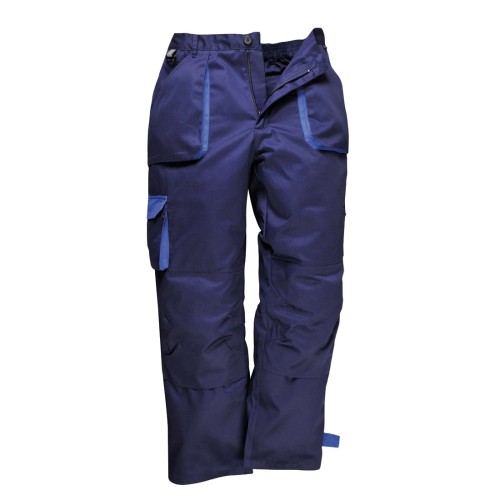 Pantaloni captusiti Texo Contrast Navy, marime M