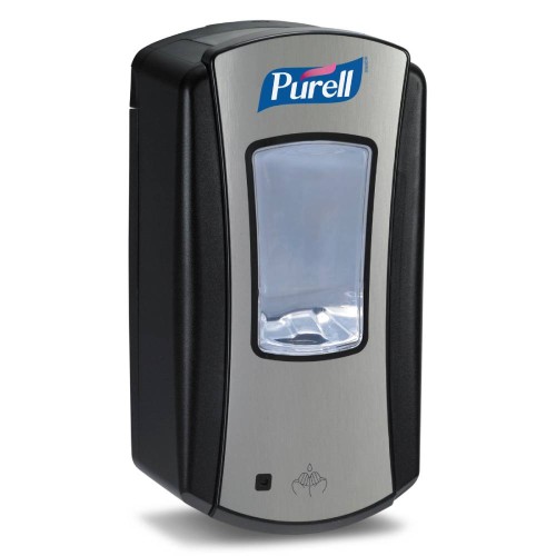 Dozator dezinfectant Purell, LTX-12 Chrom, negru, 1200 ml