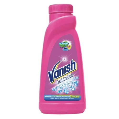 Solutie pentru indepartarea petelor Vanish, Pink Oxi Action, 1l