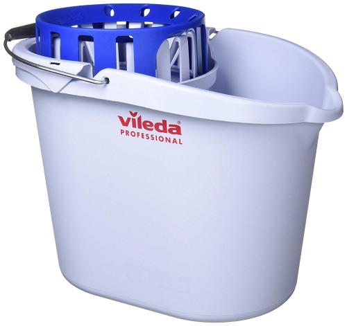 Galeata ovala Vileda Professional SuperMop, cu storcator, 10 litri