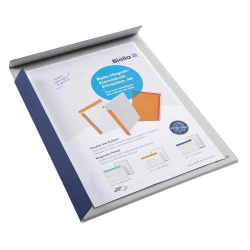 Clipboard magnetic Exacompta, A4, 25x32.5 cm, albastru