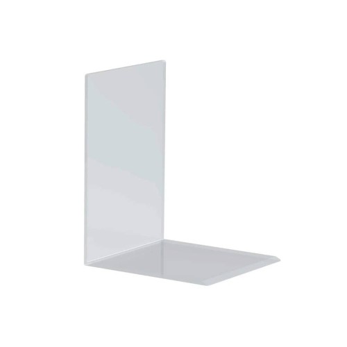 Suport carti bookend MAUL, 16x15x21 cm, sticla acrilica, transparent