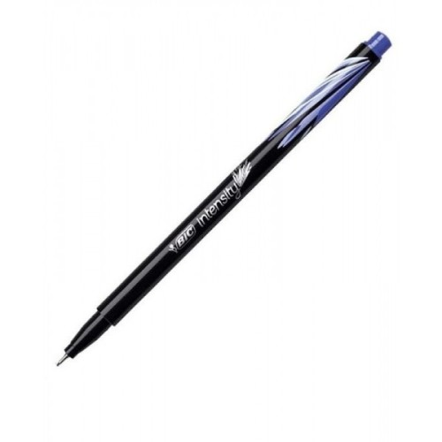 Fineliner Bic Intensity fine, 0.4 mm, albastru