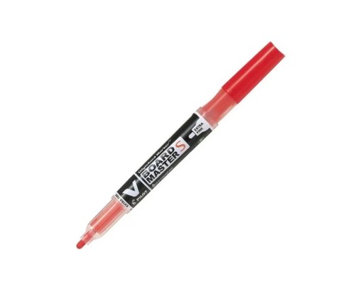 Marker pentru tabla Pilot V-Board, varf rotund, 1.3-3 mm, rosu