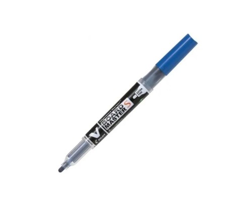 Marker pentru tabla Pilot V-Board, varf rotund, 1.3-3 mm, albastru