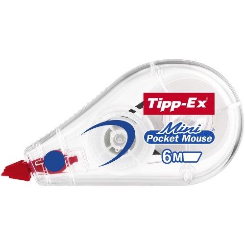 Banda corectoare Bic Tipp-Ex Mini Pocket Mouse, 5mm x 6m