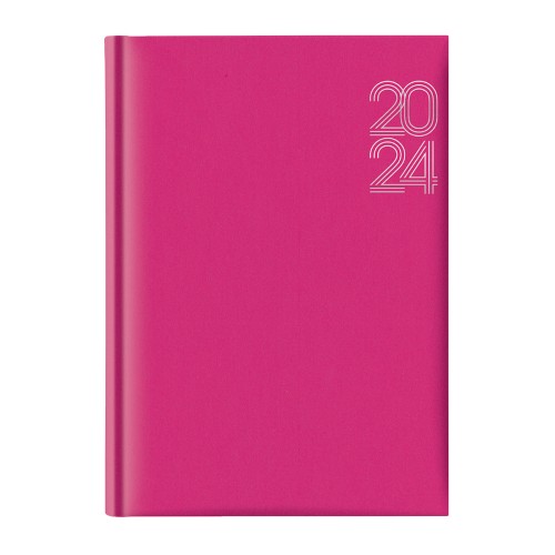 Agenda Artibest, A5, datata, hartie offset alb, coperta fucsia