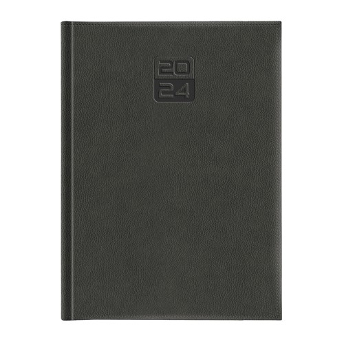 Agenda Dakota, A4, datata, hartie ivory, coperta gri