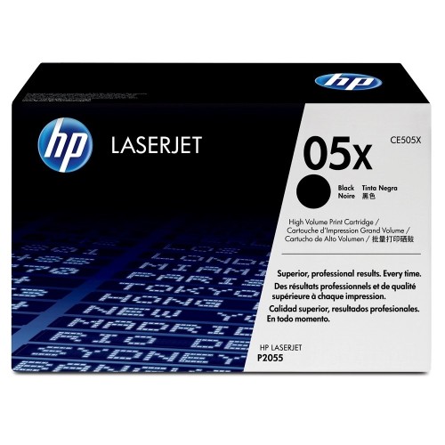 Toner original HP CE505X, 6500 pagini, negru