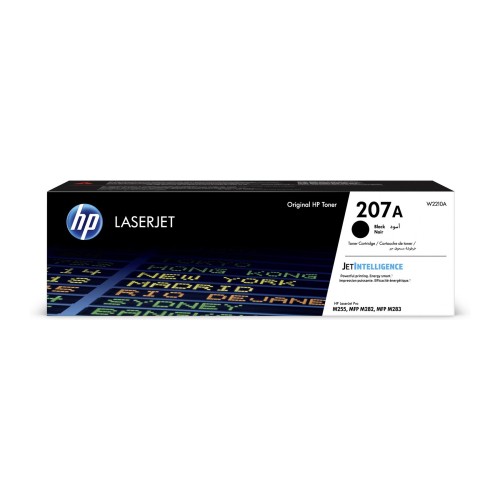 Toner original HP 207A, negru