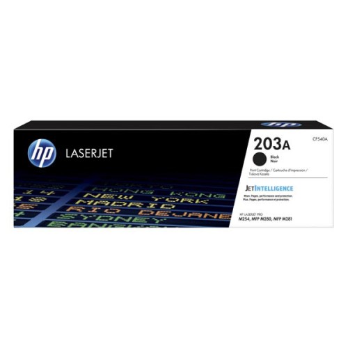 Toner original HP, negru, 203A CF540A pentru Laserjet Pro M254NW