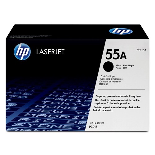 Toner original HP CE255A, 6000 pagini, negru