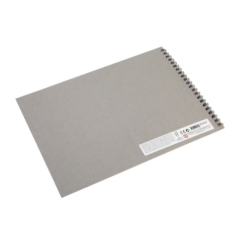 Caiet de desen cu spira A3 Creative Craft, Basic Craft Sketchbook, 135 g