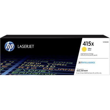 Toner original HP W2032X nr. 415X, 6000 pagini, galben