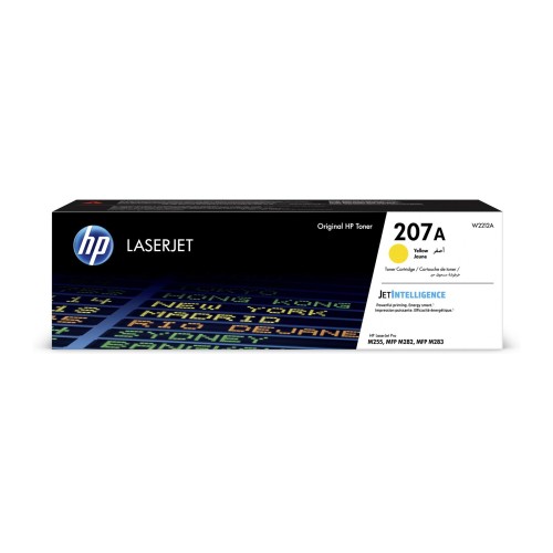 Toner original HP 207A, galben