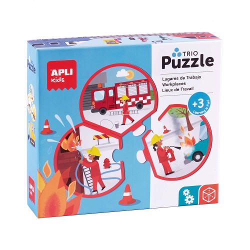 Puzzle Apli, 24 piese, profesii