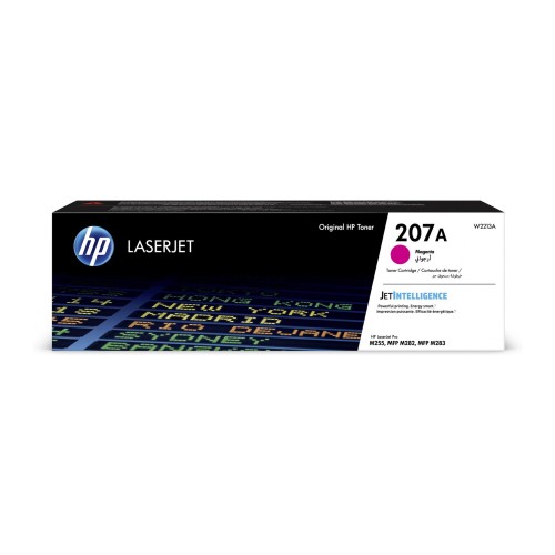 Toner original HP 207A, magenta