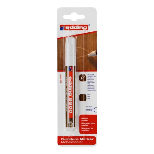 Marker Edding 8900 pentru retusuri mobilier, lemn tec