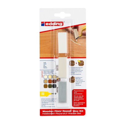 Kit Edding 8902, ceara pentru reparatii pardoseala, alb, blister