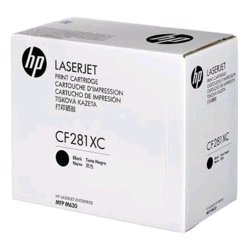 Toner, HP, CF281XC, 25000 pagini, negru