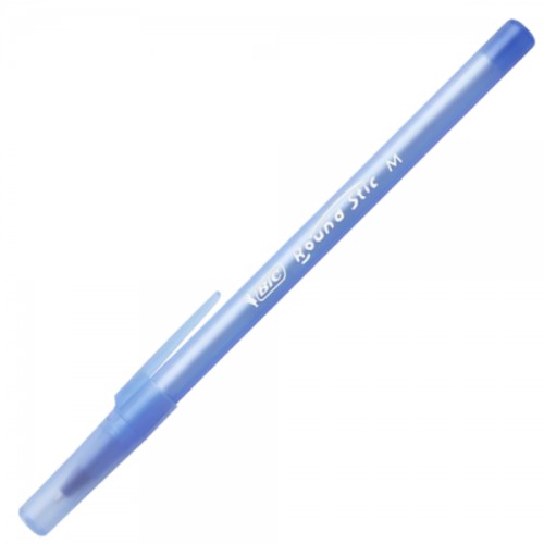 Pix Bic Round Stic, 1.0 mm, albastru